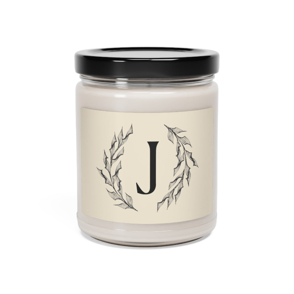 Meraki Paper - Circular Branches Scented Soy Wax Candle - J - Closed