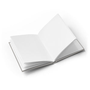 Meraki Paper - Dove Blank Journal - Open