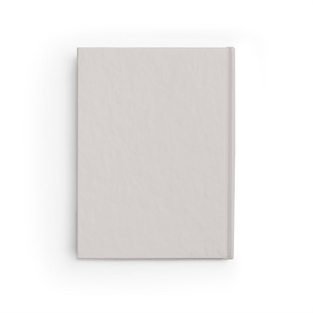 Meraki Paper - Dove Ruled Line Hardcover Journal - Back View