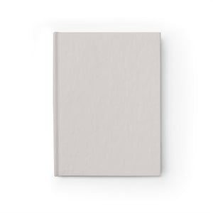 Meraki Paper - Dove Ruled Line Hardcover Journal - Front View