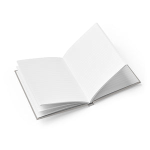Meraki Paper - Dove Ruled Line Hardcover Journal - Open