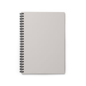 Meraki Paper - Dove Spiral Notebook - Front View