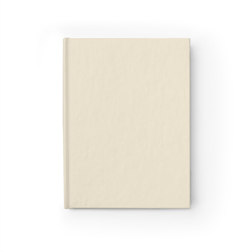 Meraki Paper - Ecru Ruled Line Hardcover Journal - Front View