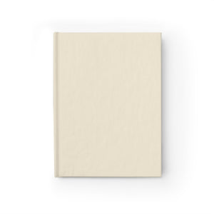 Meraki Paper - Ecru Ruled Line Hardcover Journal - Front View