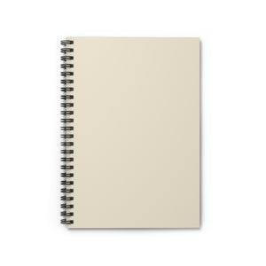 Meraki Paper - Ecru Spiral Notebook - Front View
