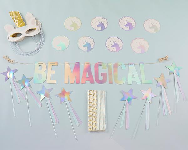 Meraki Paper - Enchanted Unicorn Party Decoration Kit