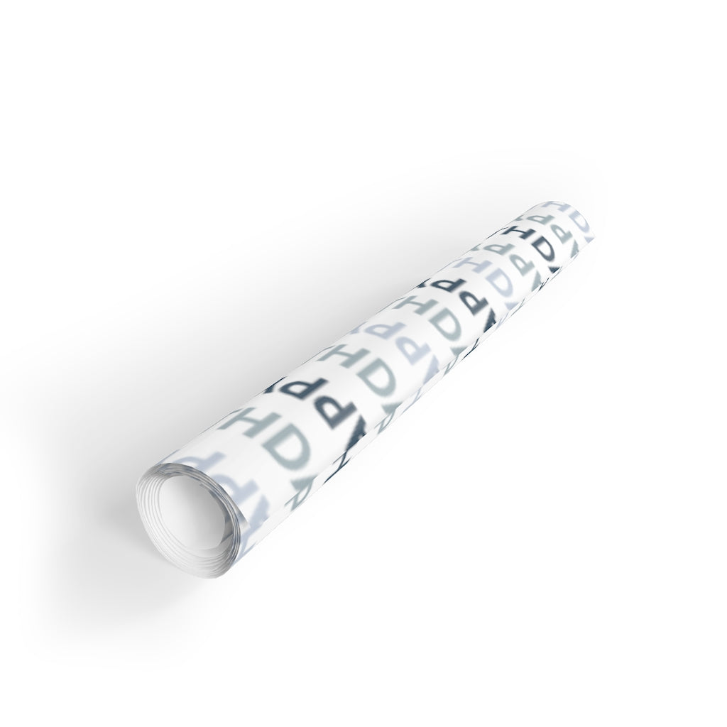 Meraki Paper - Happy Birthday Wrapping Paper Roll - Blue - Complete Roll