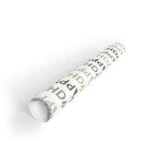 Meraki Paper - Happy Birthday Wrapping Paper Roll - Green - Complete Roll