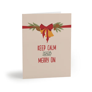 Meraki Paper - Holiday Greeting Cards - Christmas Bells - Front View
