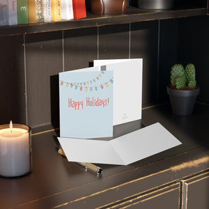 Meraki Paper - Holiday Greeting Cards - Happy Holidays Christmas Lights - In Use