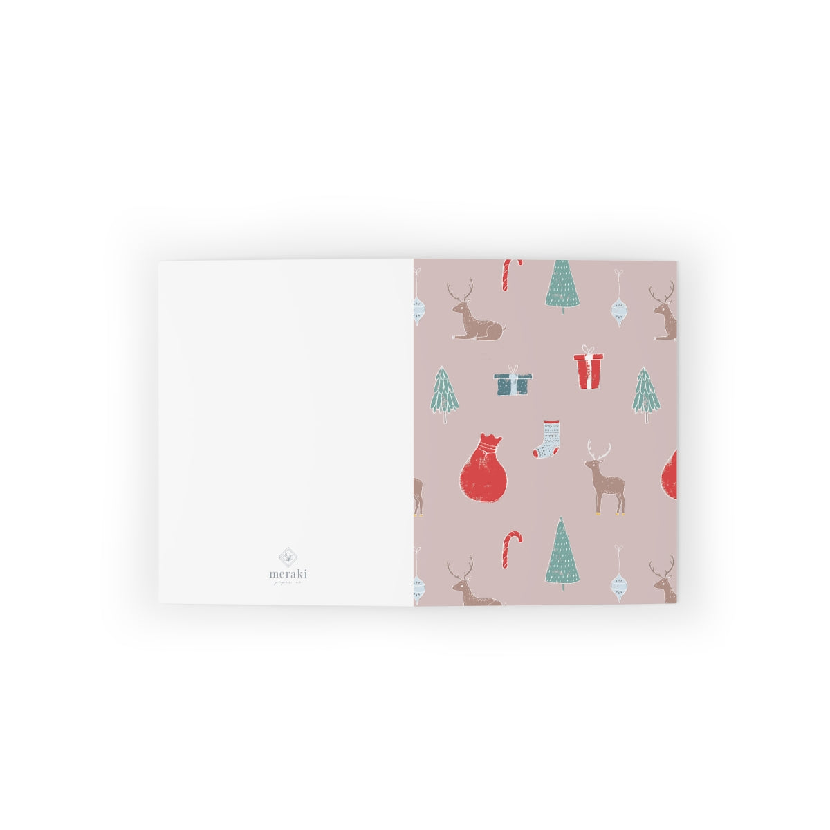 Meraki Paper - Holiday Greeting Cards - Holiday Ensemble - Flat View