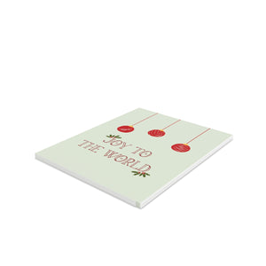 Meraki Paper - Holiday Greeting Cards - Joy to the World - Pack of 8