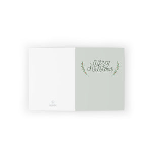 Meraki Paper - Holiday Greeting Cards - Merry Christmas - Flat View