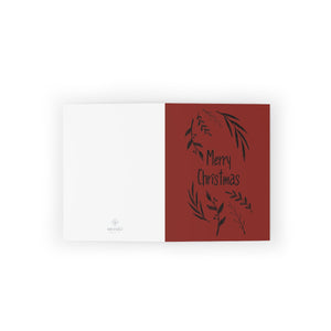 Meraki Paper - Holiday Greeting Cards - Merry Christmas Garland - Flat View