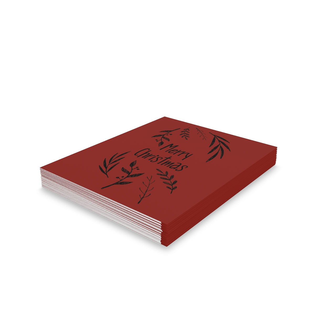 Meraki Paper - Holiday Greeting Cards - Merry Christmas Garland - Pack of 24