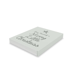 Meraki Paper - Holiday Greeting Cards - Merry Little Christmas - Pack of 24