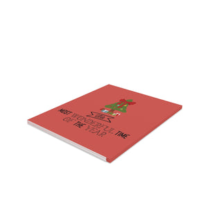 Meraki Paper - Holiday Greeting Cards - Most Wonderful Time of the Year - Pack of 8
