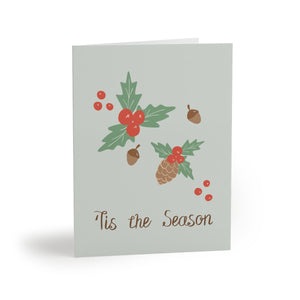 Meraki Paper - Holiday Greeting Cards - Tis the Season - Front View