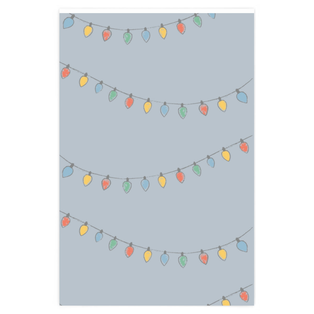 Meraki Paper - Holiday Wrapping Paper - Christmas Lights - 24x36