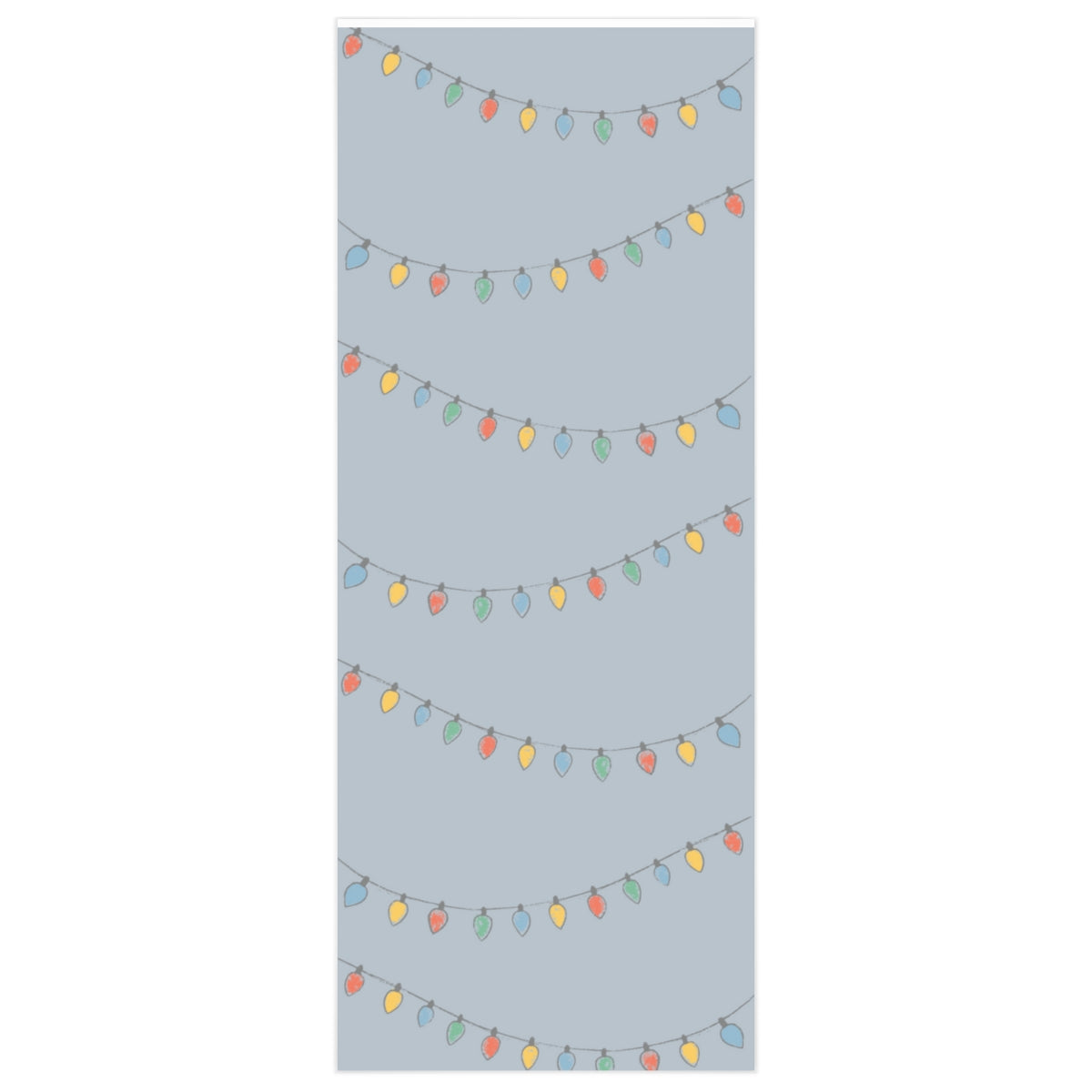 Meraki Paper - Holiday Wrapping Paper - Christmas Lights - 24x60