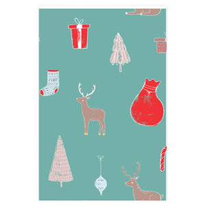 Meraki Paper - Holiday Wrapping Paper - Holiday Ensemble - 24x36