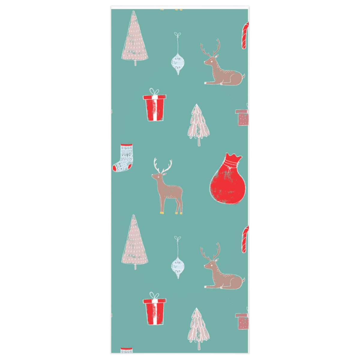 Meraki Paper - Holiday Wrapping Paper - Holiday Ensemble - 24x60