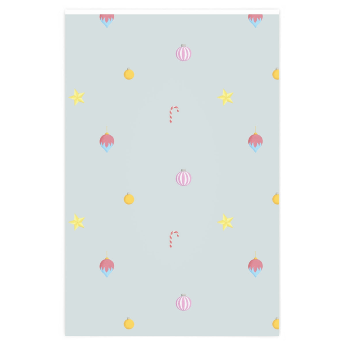 Meraki Paper - Holiday Wrapping Paper - Ornaments - 24x36