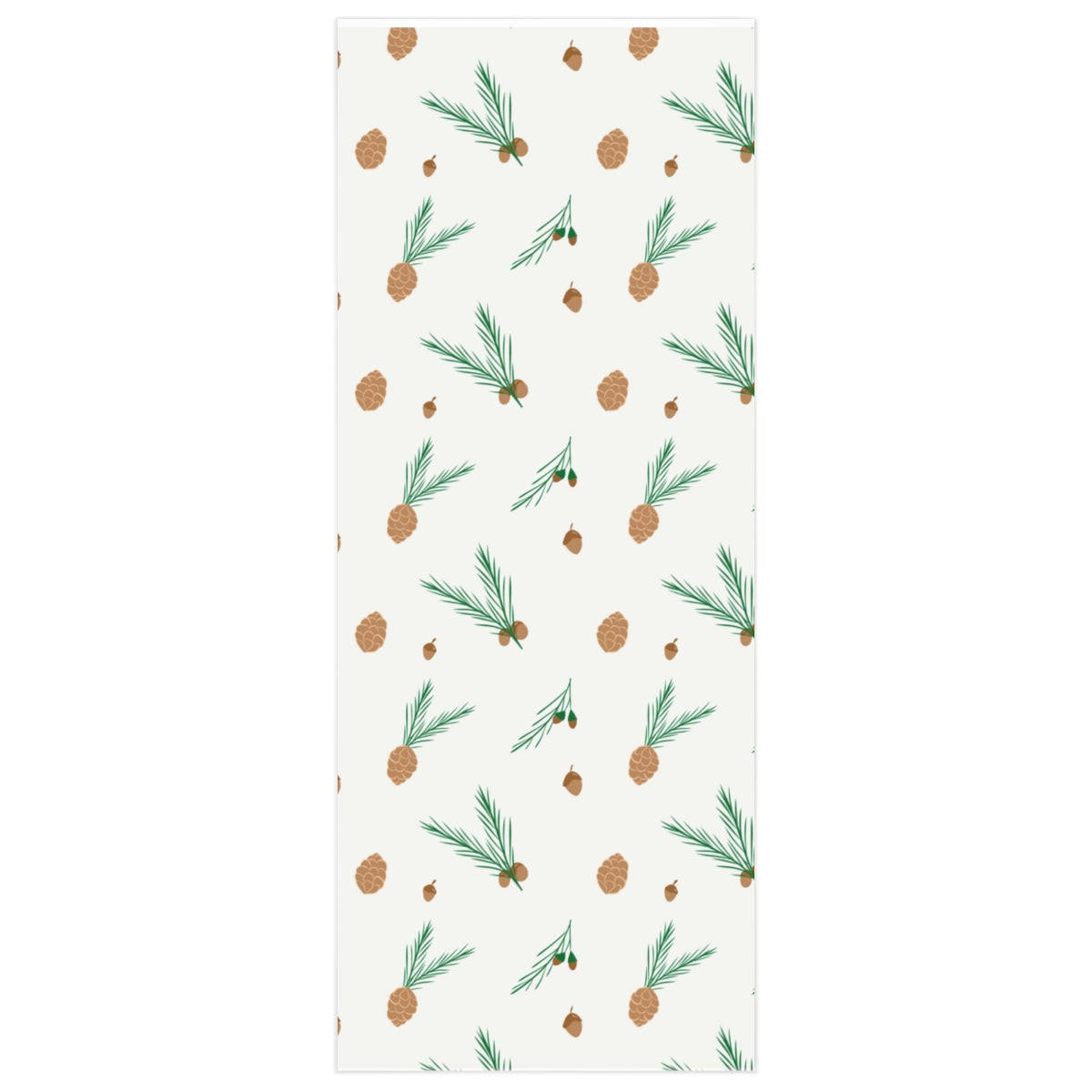 Meraki Paper - Holiday Wrapping Paper - Pinecones - 24x60