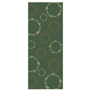 Meraki Paper - Holiday Wrapping Paper - Various Wreaths - 24x60