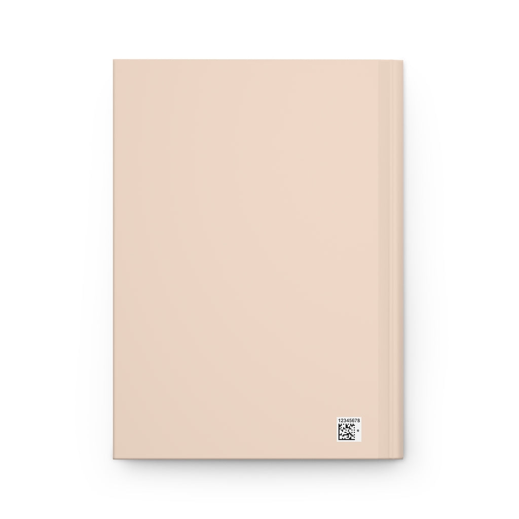 Meraki Paper - Light Salmon Hardcover Journal - Back View