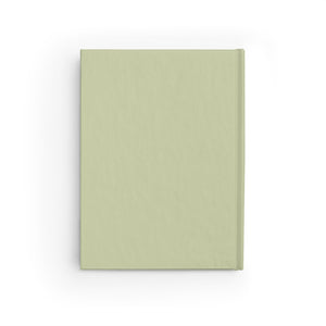 Meraki Paper - Olive Blank Journal - Back View