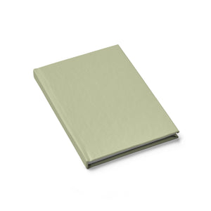 Meraki Paper - Olive Blank Journal - Laid Flat