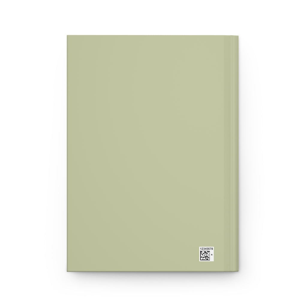Meraki Paper - Olive Hardcover Journal - Back View