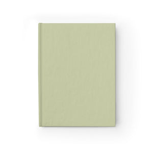 Meraki Paper - Olive Ruled Line Hardcover Journal - Front View