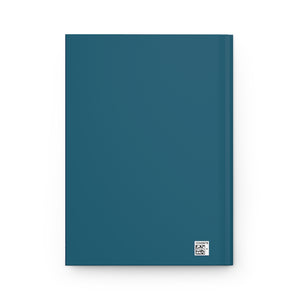 Meraki Paper - Peacock Hardcover Journal - Back View