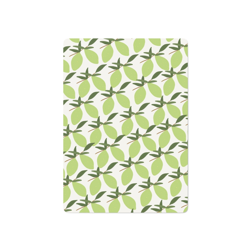 Meraki Paper - Poker Cards - Limes - Single Card