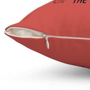 Meraki Paper - Polyester Square Holiday Pillowcase - Most Wonderful Time of the Year - Zipper