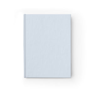 Meraki Paper - Powder Blue Ruled Line Hardcover Journal - Front View