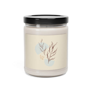 Meraki Paper - Saddle Leaves Scented Soy Wax Candle - Closed