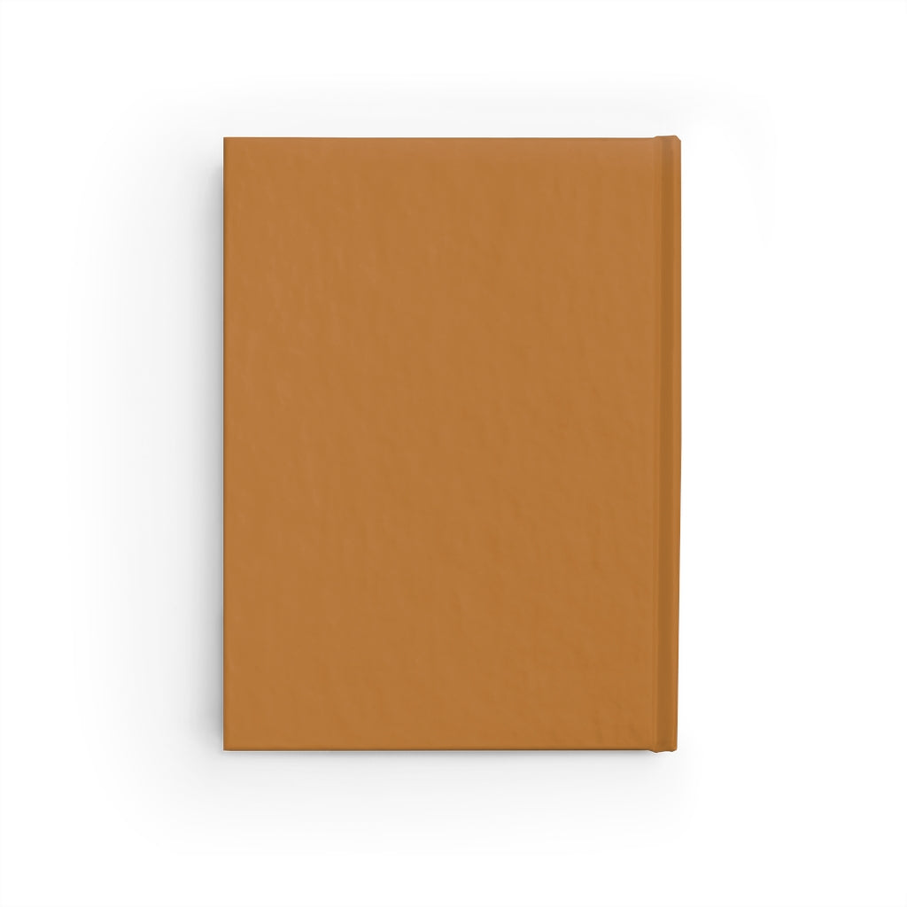 Meraki Paper - Terracotta Ruled Line Hardcover Journal - Back View
