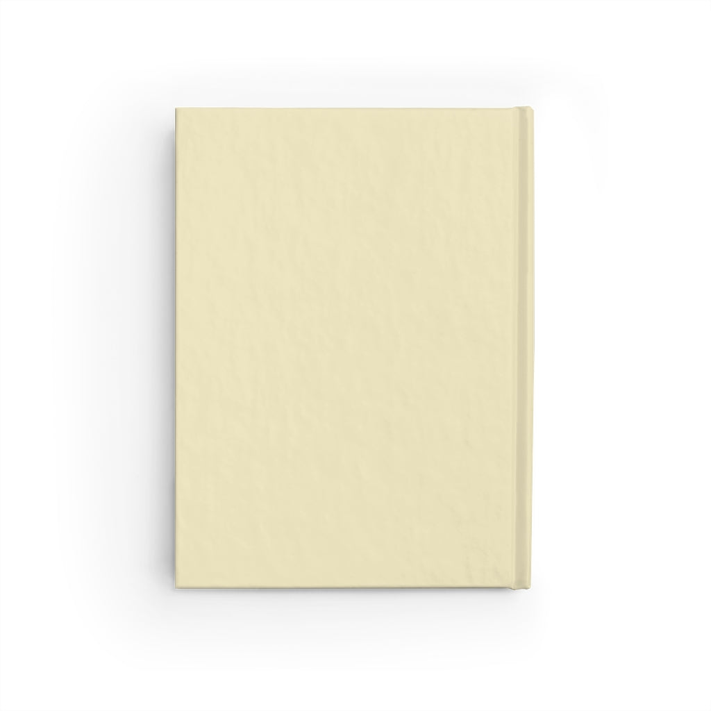 Meraki Paper - Wheat Ruled Line Hardcover Journal - Back View