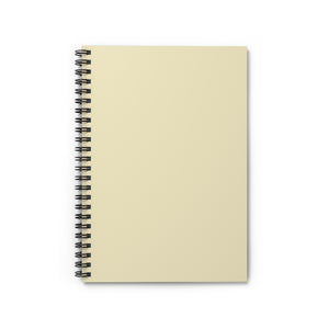 Meraki Paper - Wheat Spiral Notebook - Front View