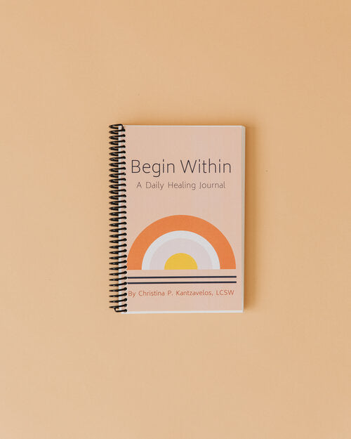 Begin Within Eco-Friendly Wellness Journal - Pink