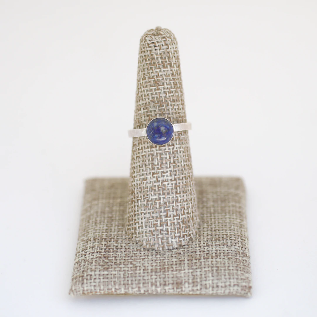 Gemstone Stacking Rings - Opal, Chrysoprase, Lapis, Malachite or Moonstone