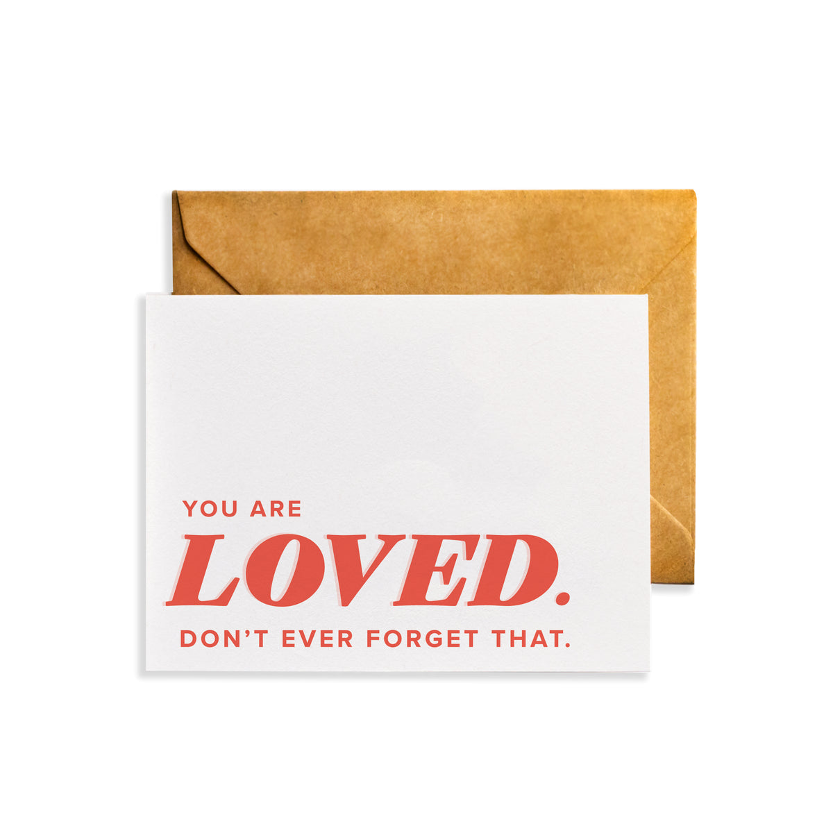 &quot;You Are Loved&quot; Mourning Card