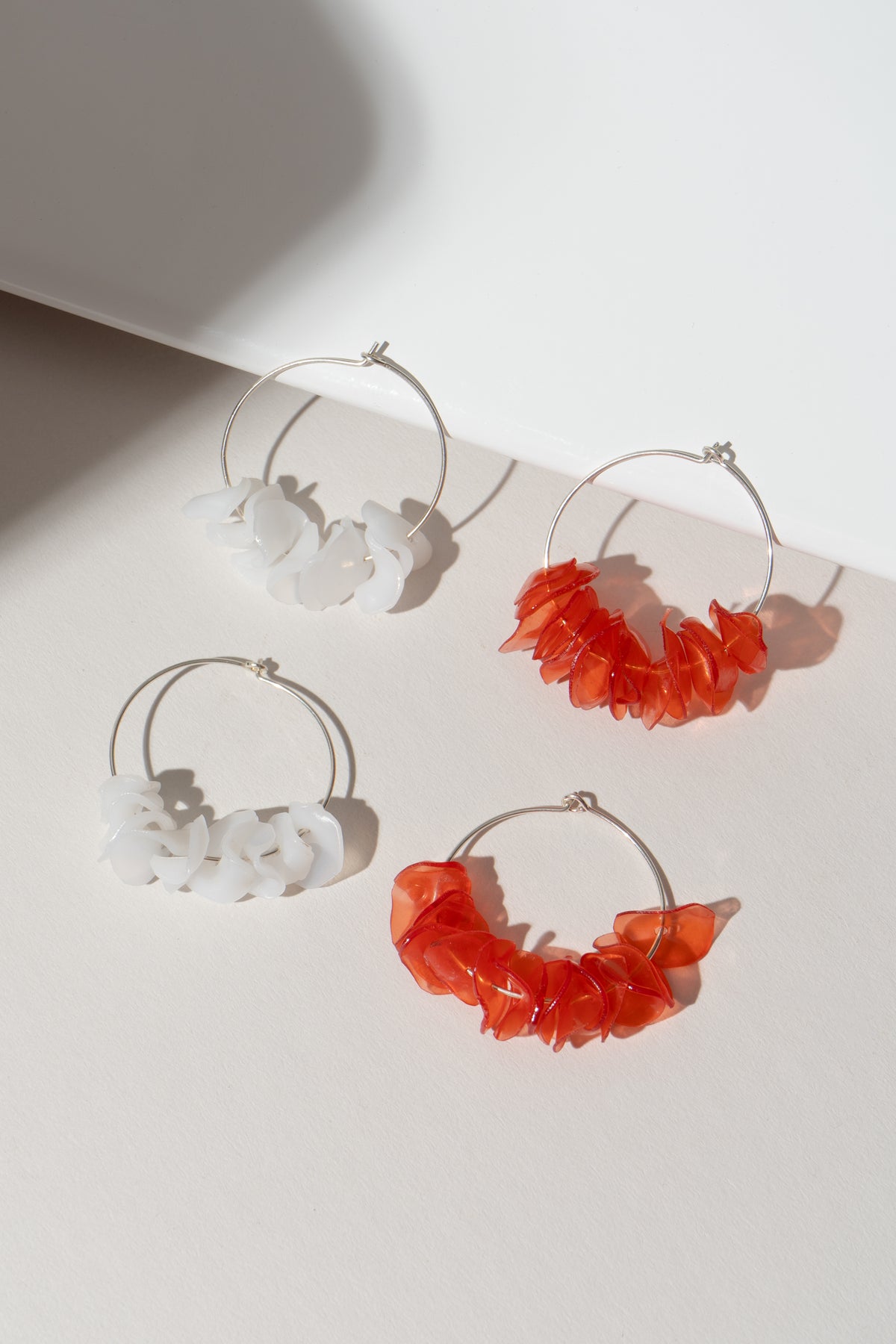 Alice Coral Hoops
