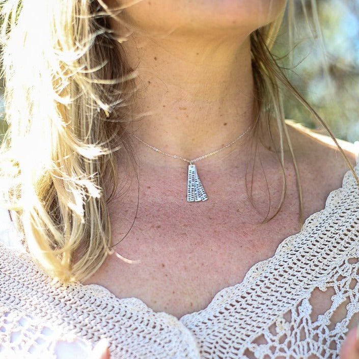 "We must be willing to let go of the life we've planned, so as to have the life that is waiting for us." Joseph Campbell Quote Necklace