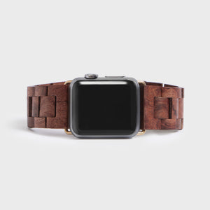Wood Apple Watch Band - Daintree