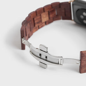 Wood Apple Watch Band - Daintree