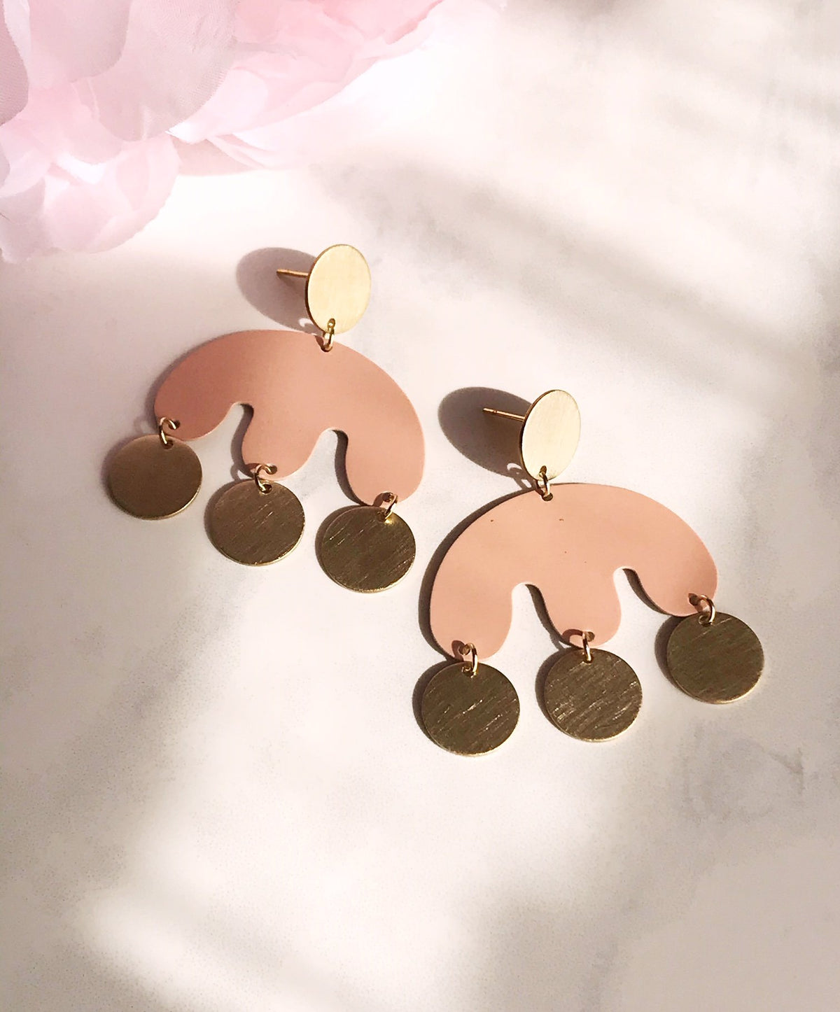 Emma Earrings - Blush